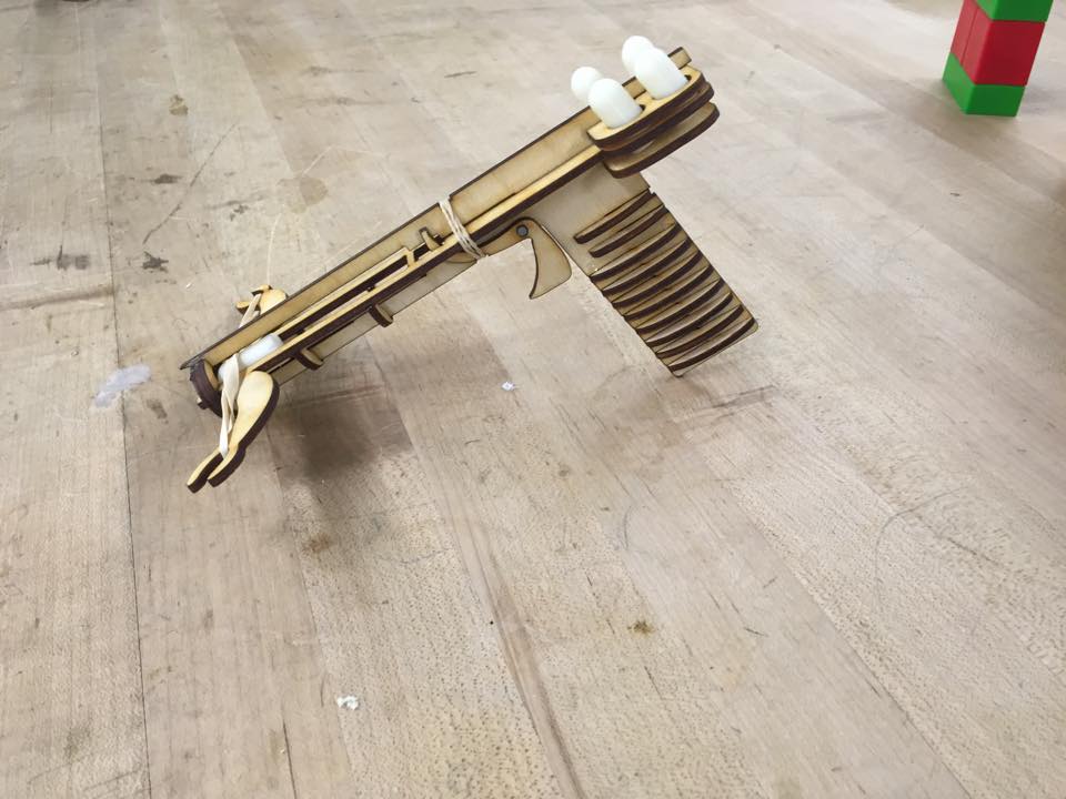 Crossbow laser cut
