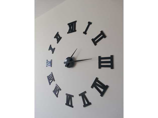 3D Printable Wall Clock