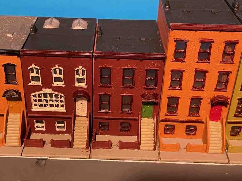 Urban building 26 - Town house (z-scale)