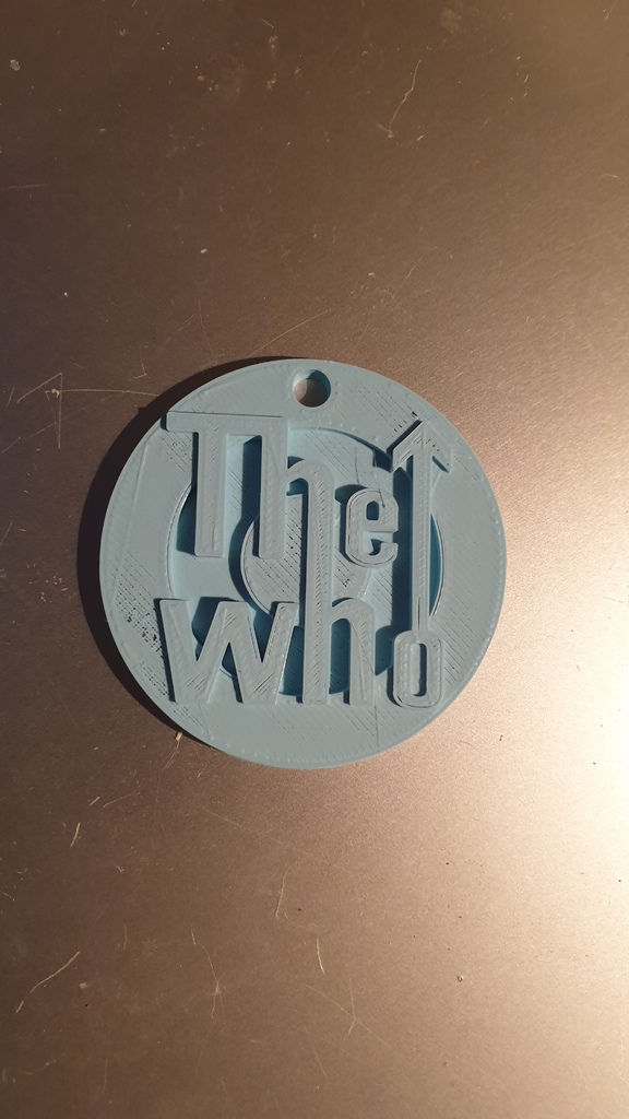 The Who keychain