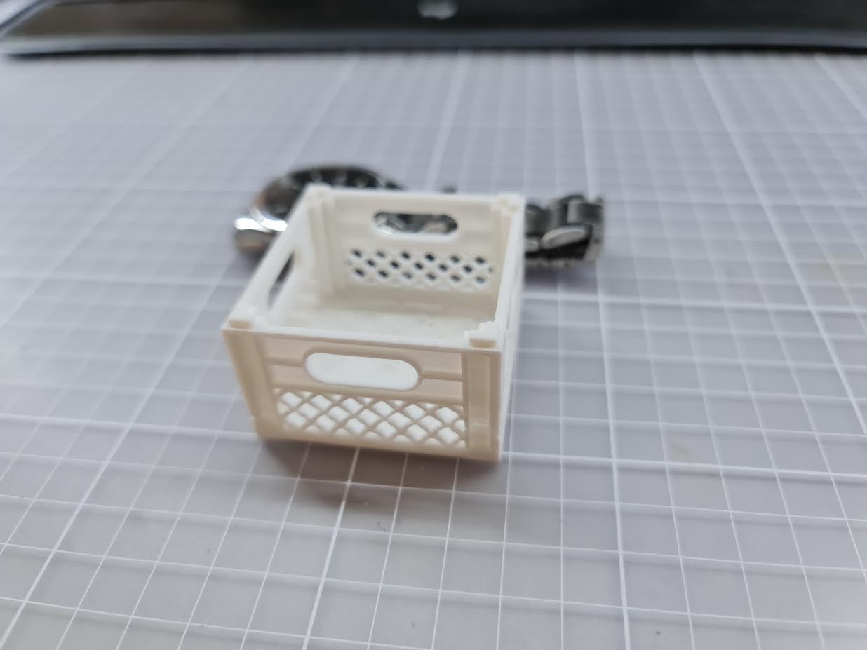 Crate organizer stackable