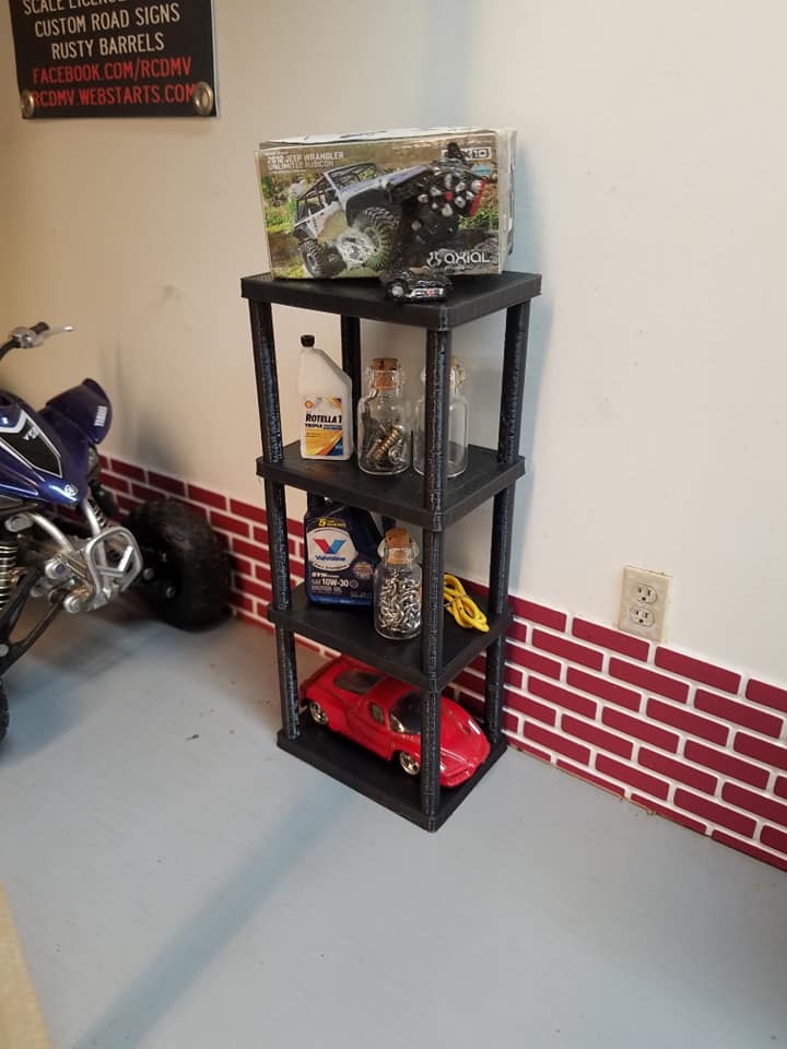 1/10 Scale Garage Shelfs
