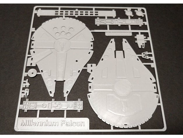 Millennium Falcon Kit Card By Fixumdude