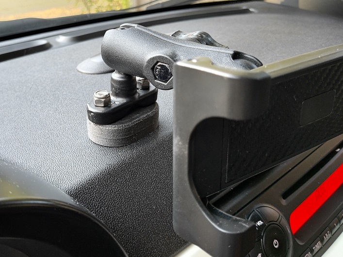 Fiat 500 RAM Adapter for GPS Mount