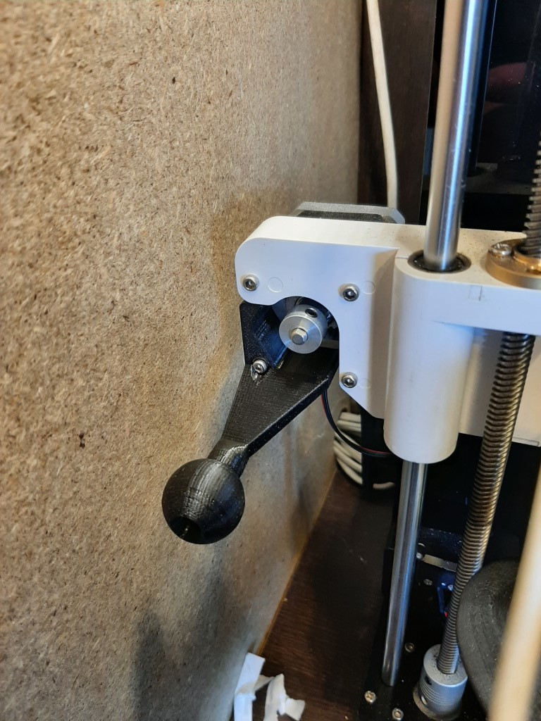 Prusa i3 / ANET A8 ball webcam mount for Octolapse
