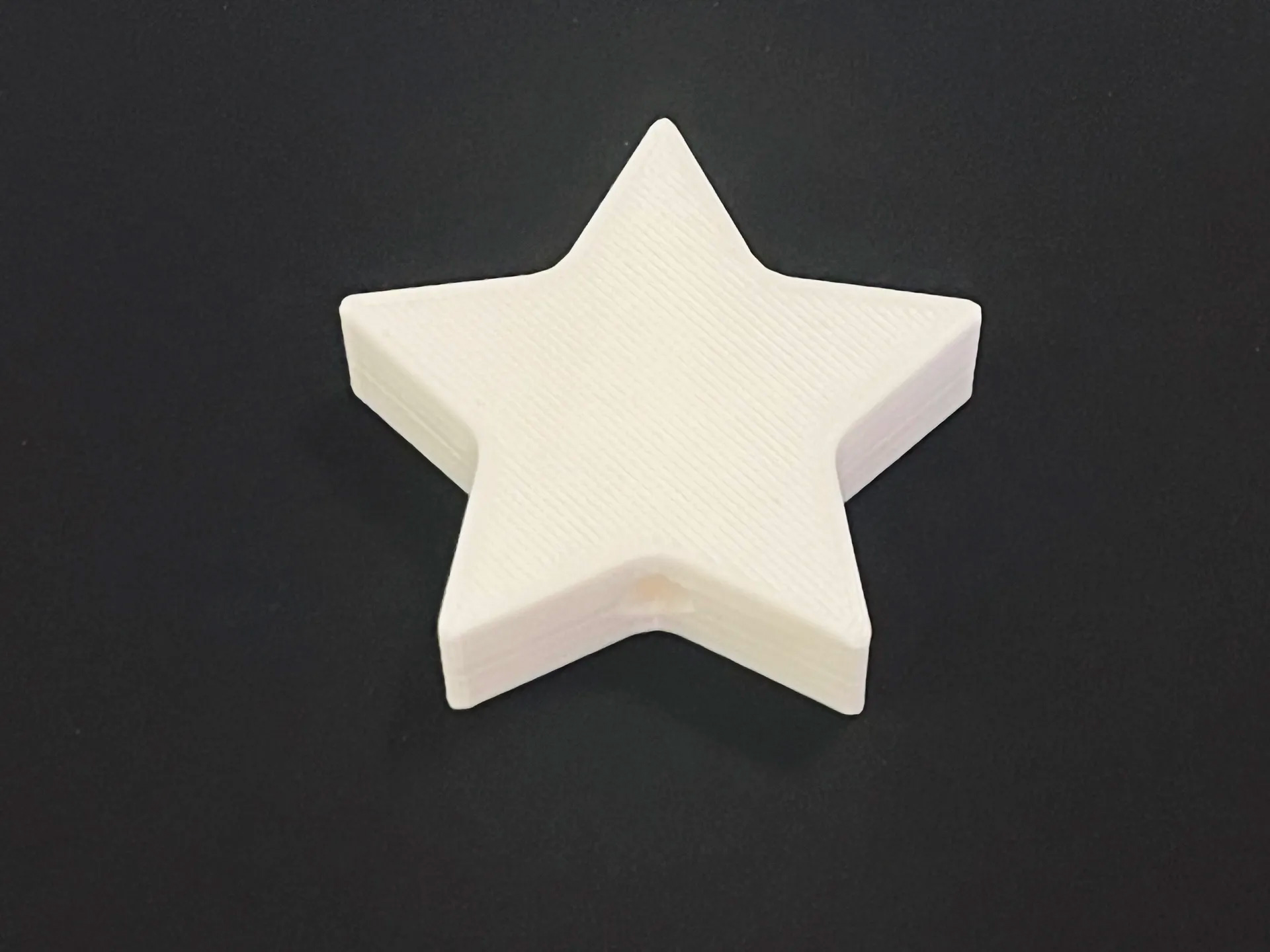 Five Pointed Star Bead (rounded) - 5cm