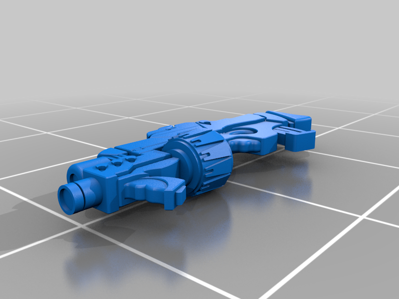 Yu-Jing Combi Rifle and Light Grenade Launcher for Infinity: The Game
