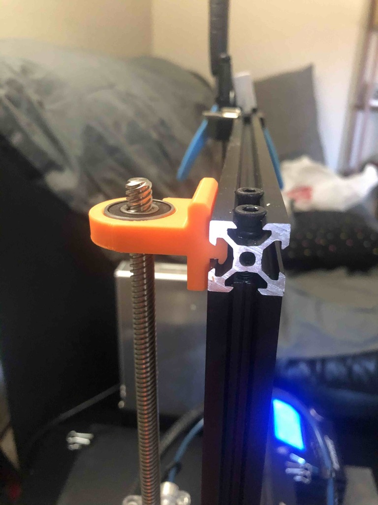 Ender 3/3 Pro Z Axis Rod Support - Remix