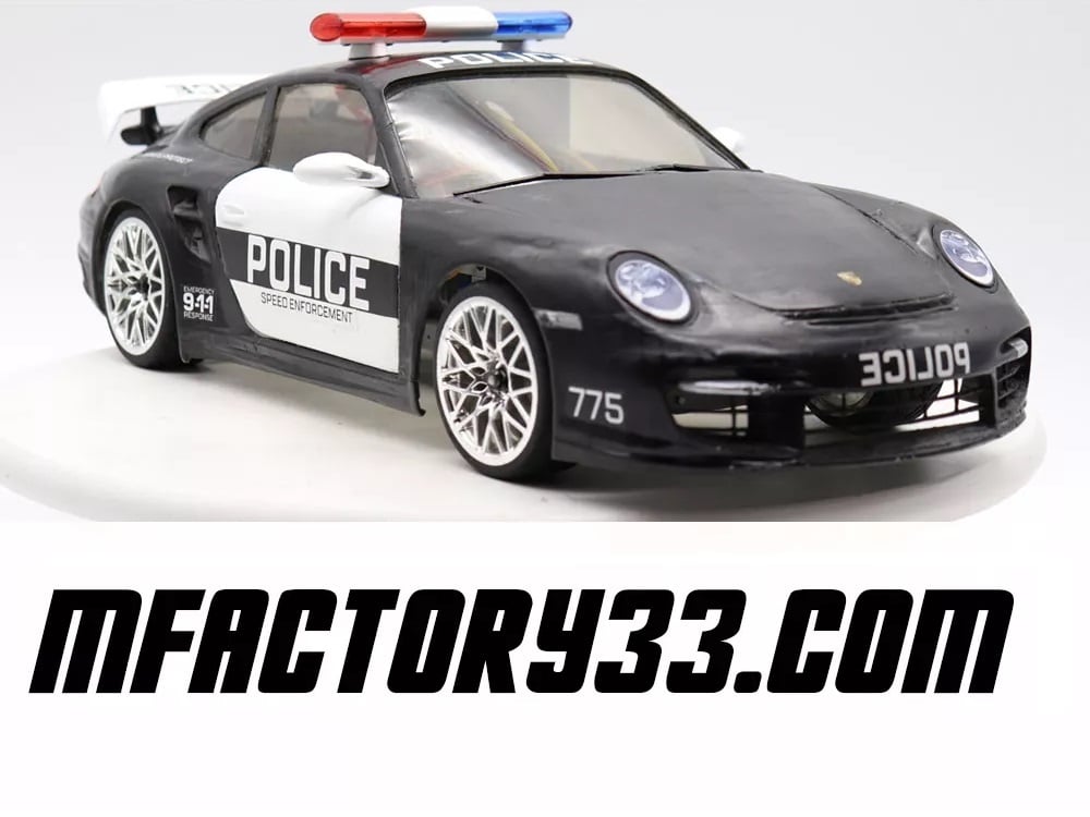 Porsche 911 GT2 RC car body