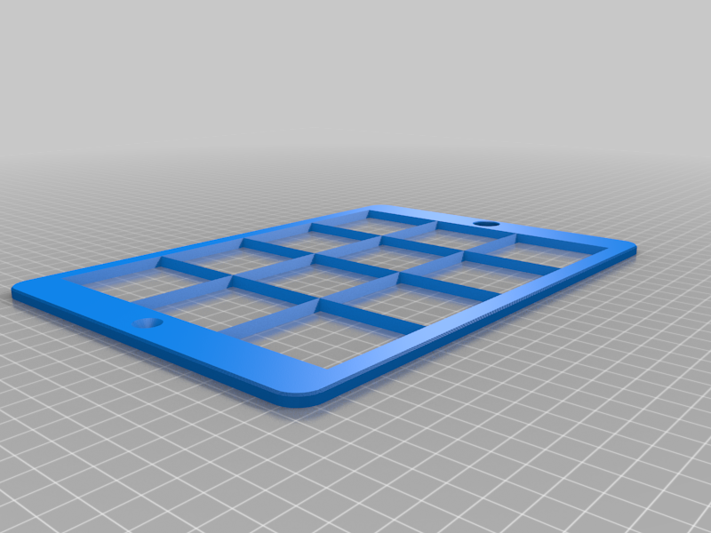 My Customizedtest , 3D-Printable Keyguard for Grid-based, Free-form, and Hybrid AAC Apps on Tablets