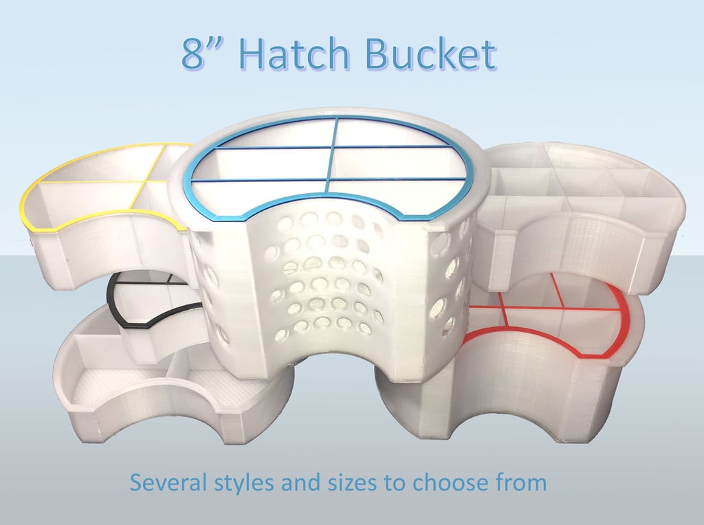 Gear Bucket Organizer for Hobie 8" Hatch