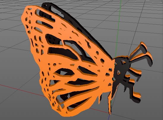 3d Butterfly