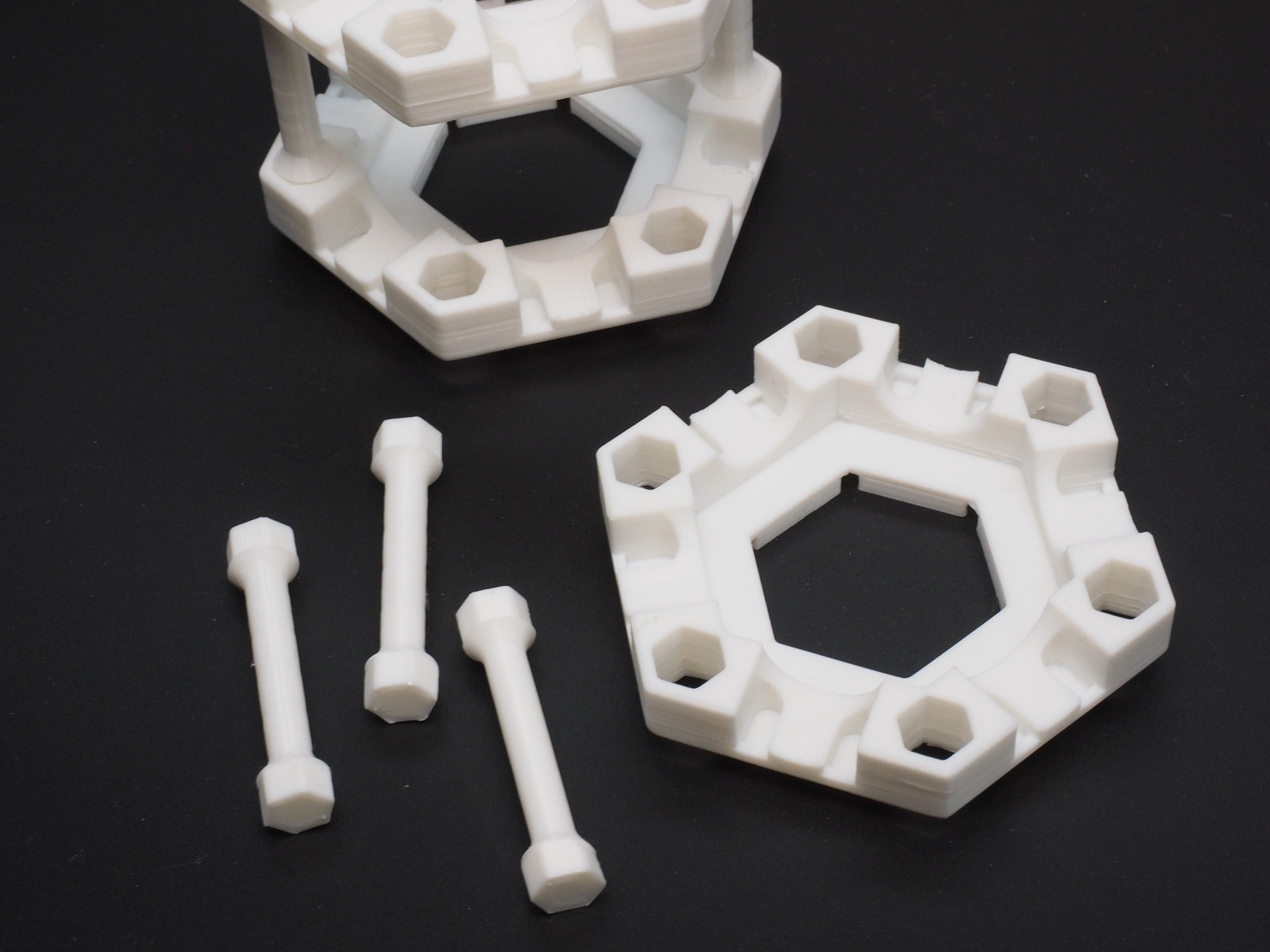 Gravitrax - Compatible basic tile with six exits