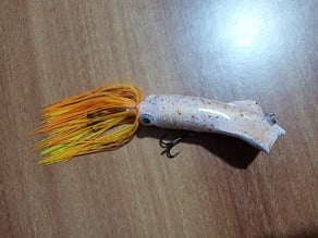 Topwater Fishing Lure by sthone - Thingiverse