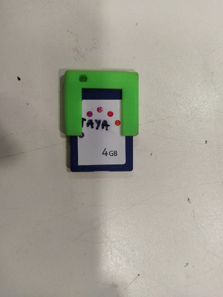 SD card protector cover for key chain