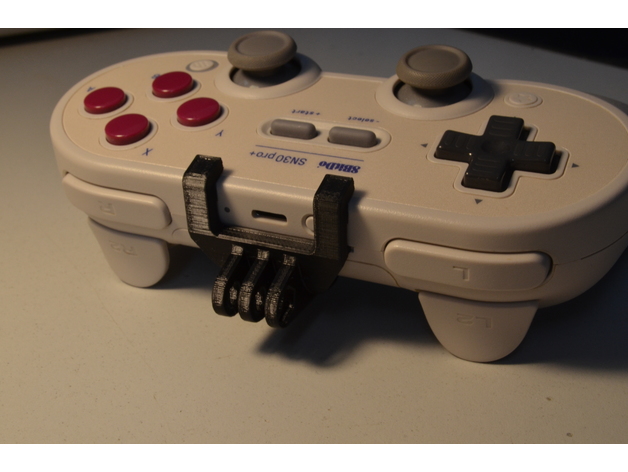 Phone Clip For 8bitdo Sn30 Pro By Greymet Thingiverse