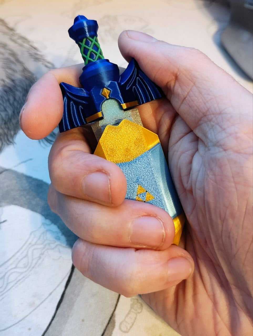 Links Master Sword - Pocket Fidget Sword