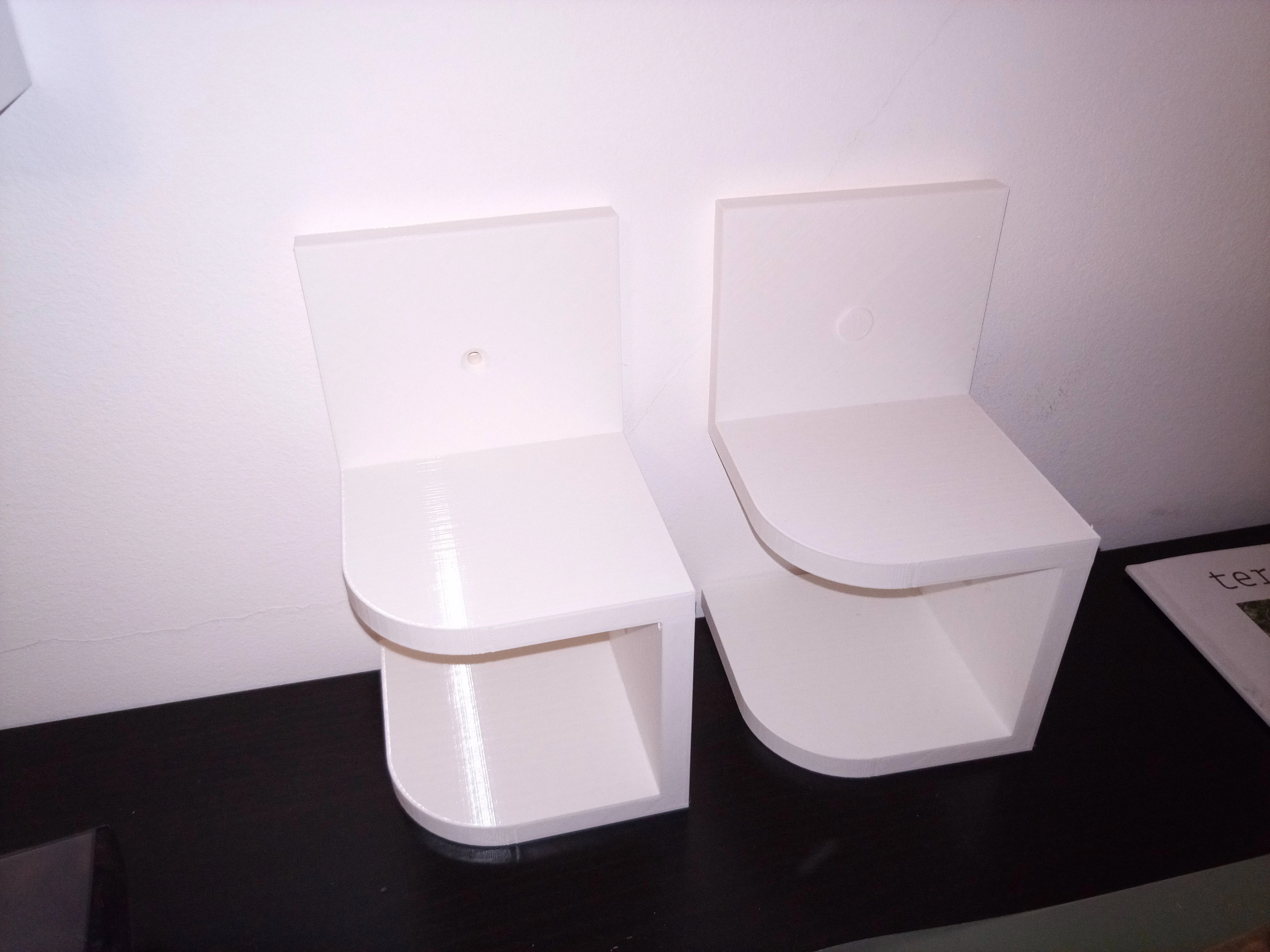 Corner shelf Stackable