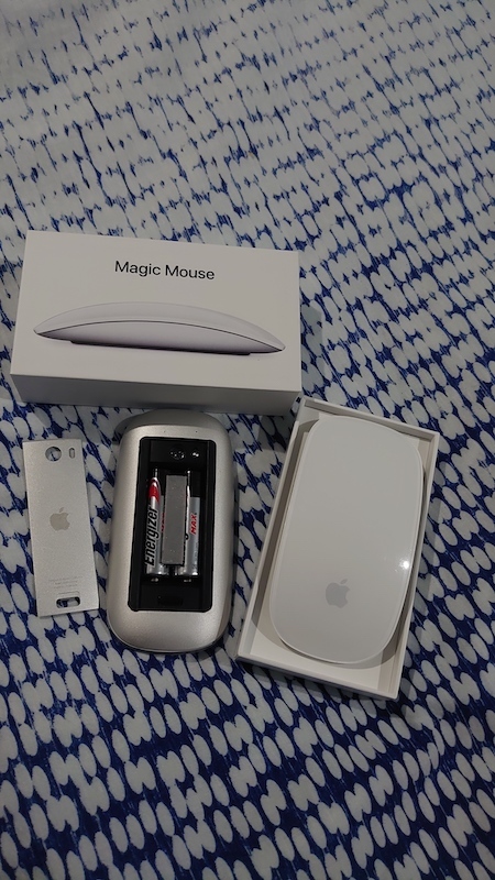 Apple Magic1 Mouse Battery Support