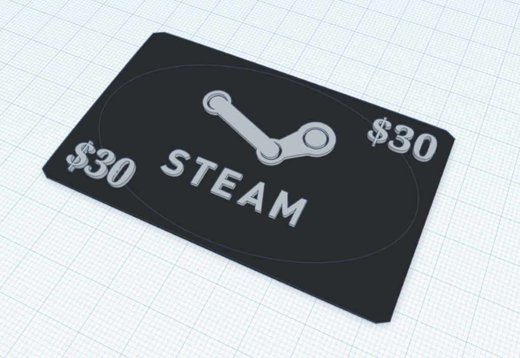 Steam Gift Card Placeholder