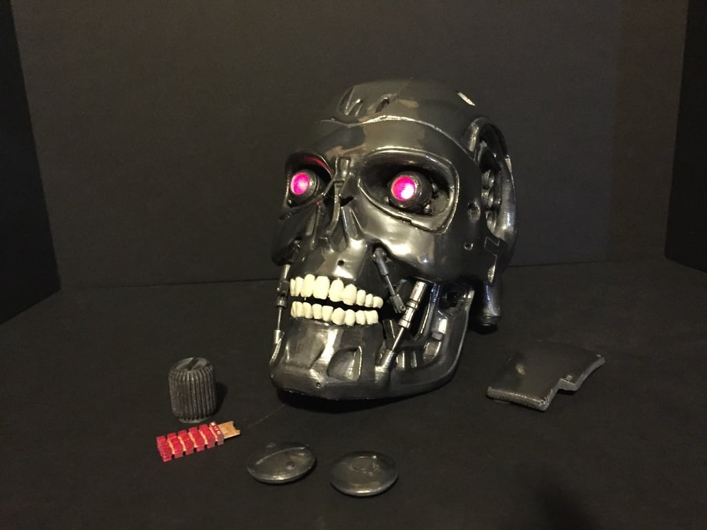 Terminator T800 skull V2