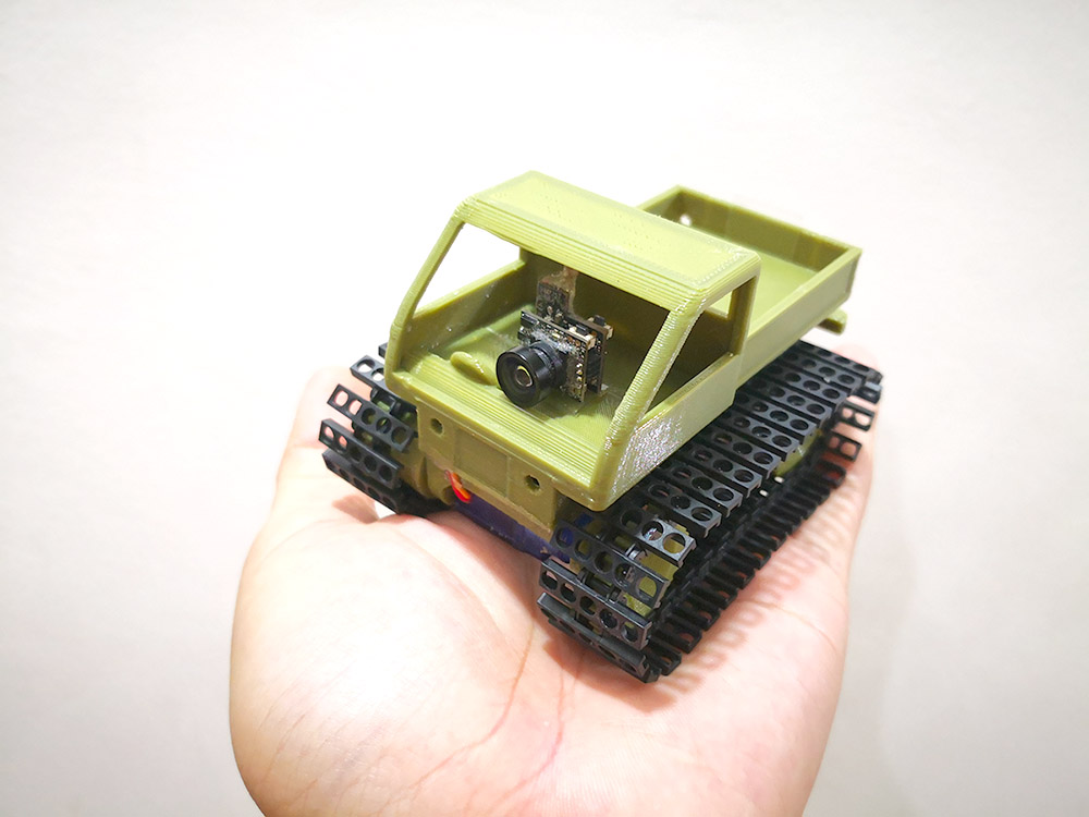 Tiny Snowcat FPV - the coolest Tiny Trak