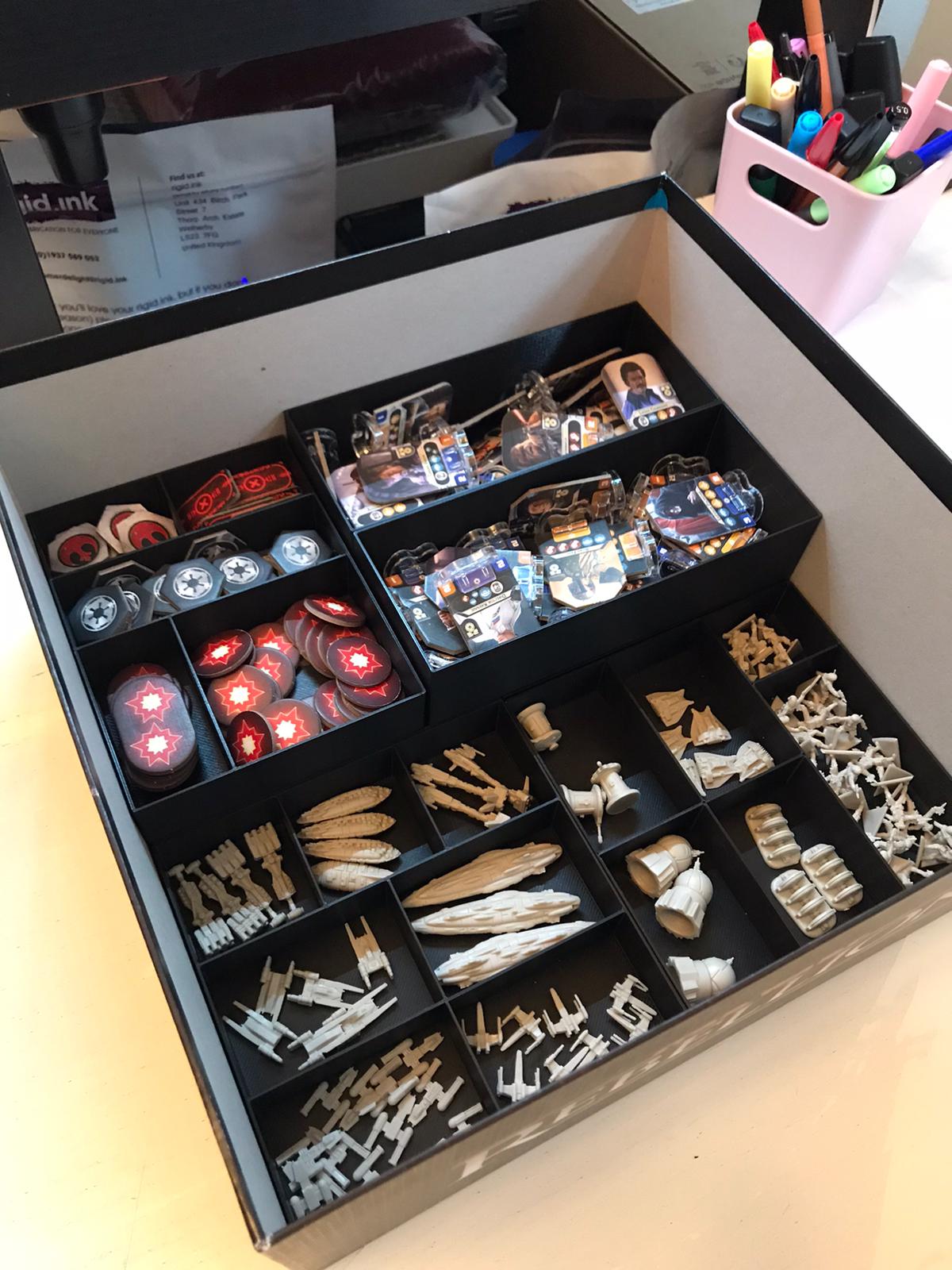 Star Wars Rebellion + Rise of the Empire Boardgame Insert