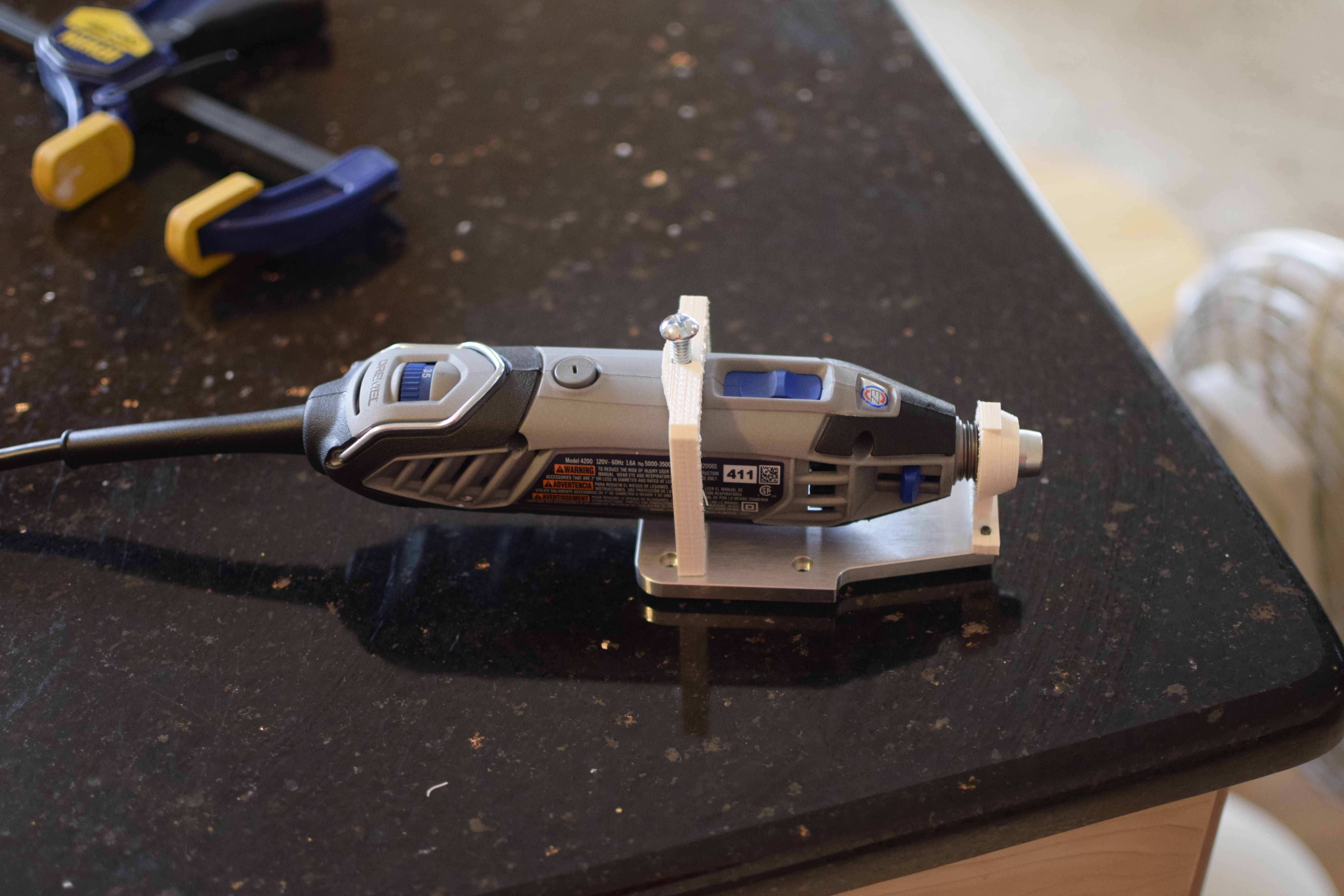 Dremel 4200 mydiycnc Mount Bracket.