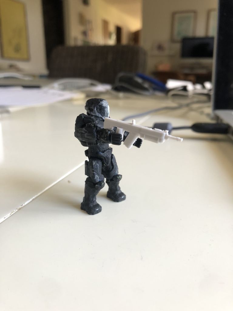 Lego Compatible Halo Infinite VK78 Commando Rifle