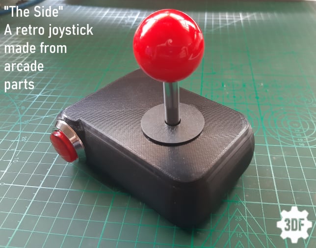 "The Side" Retro joystick made from arcade parts