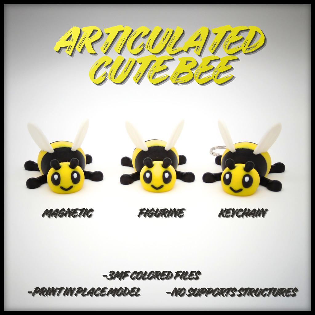 Articulated Cute Bee