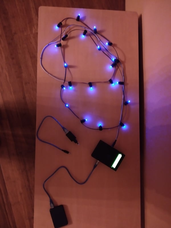 Programmable Christmas Tree Lights