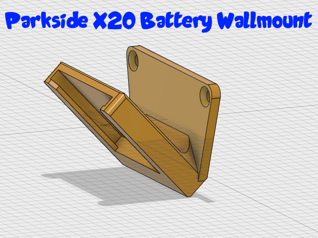 Parkside X20 Battery Wallmount