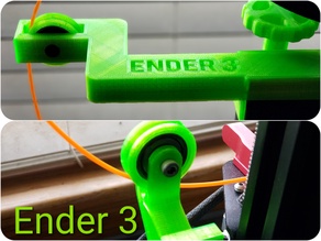 Ender 3 filament guides 3D model