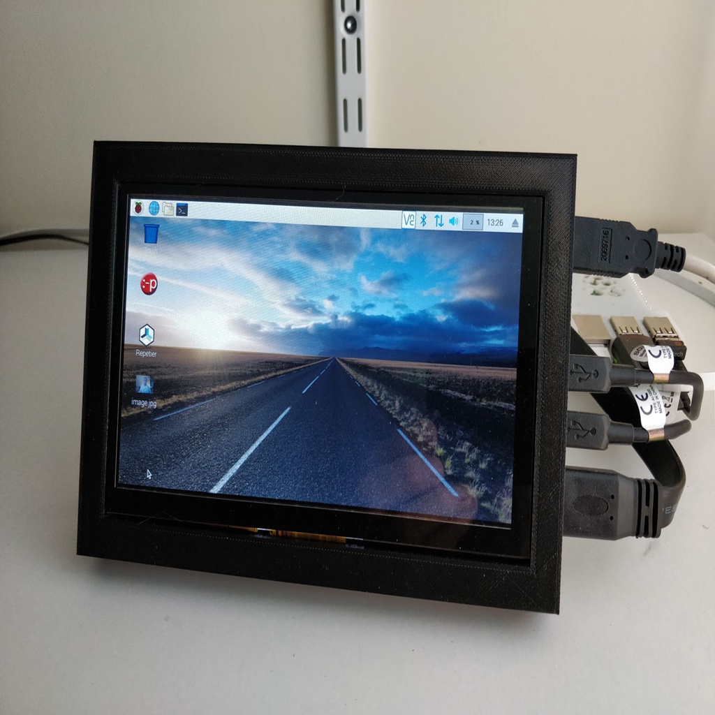 Case for 52Pi 7 inch touch screen