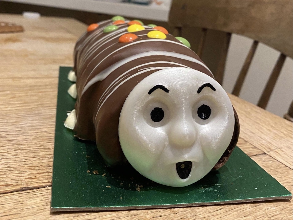 Thomas The Caterpillar Cake