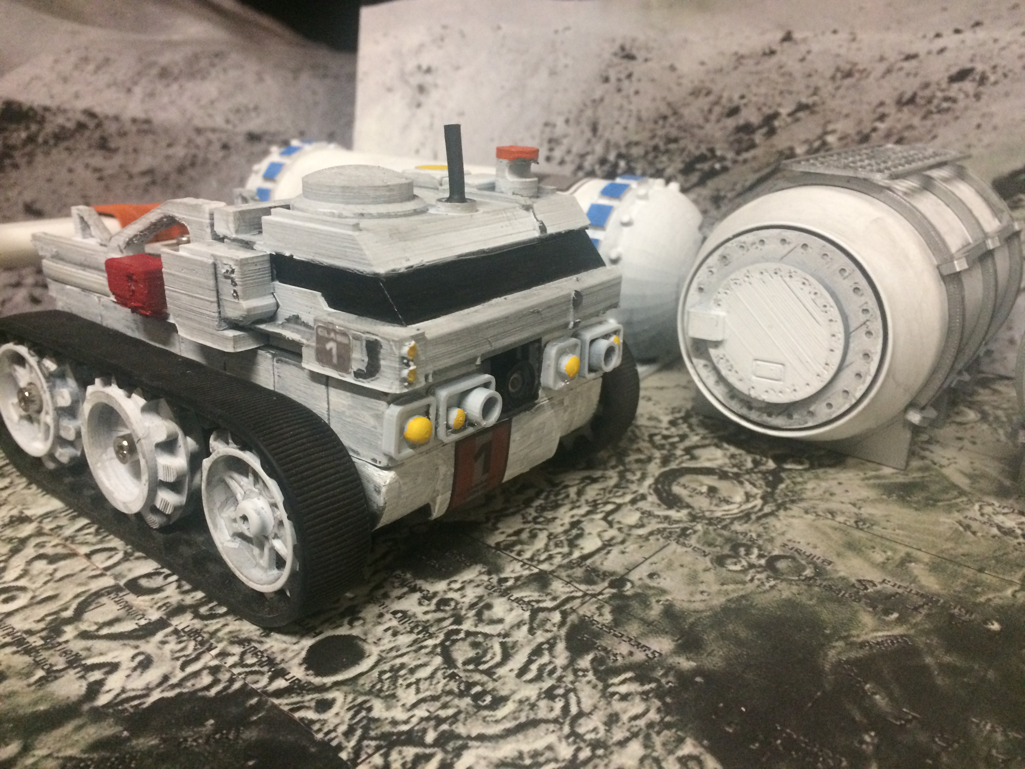 Moon Base Rover - FPV RC - Sarang