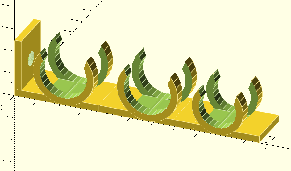 Parametric ceiling multi-pipe attach
