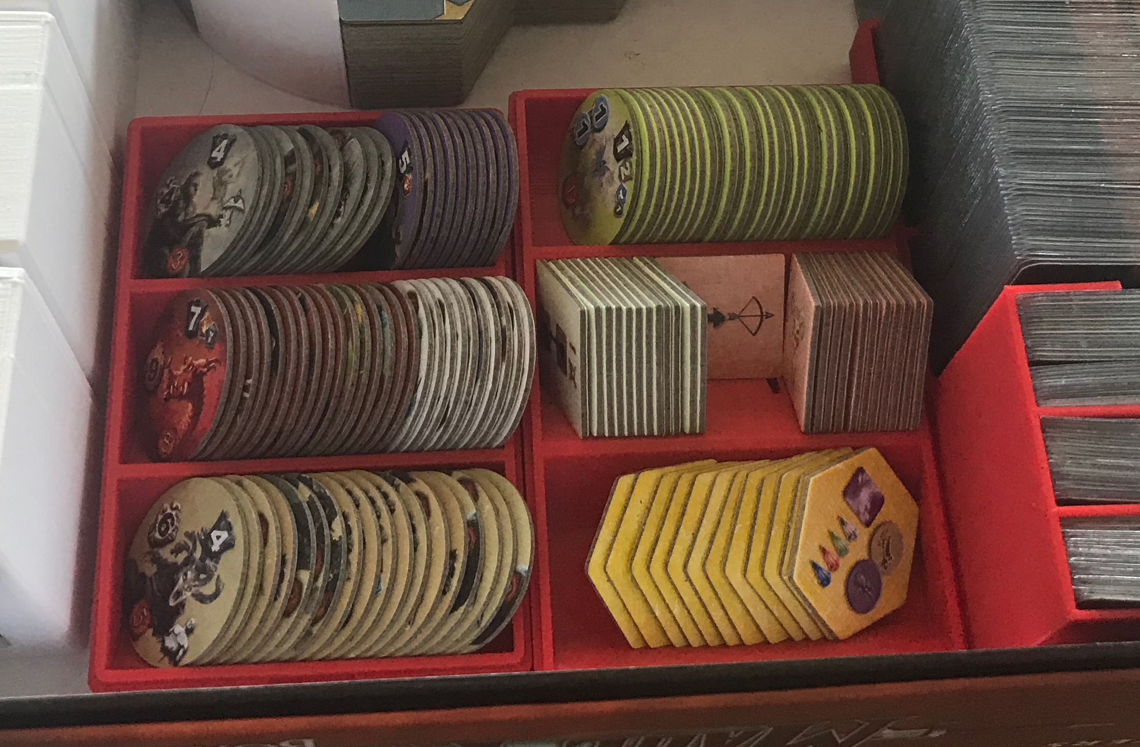 Mage Knight Token Boxes