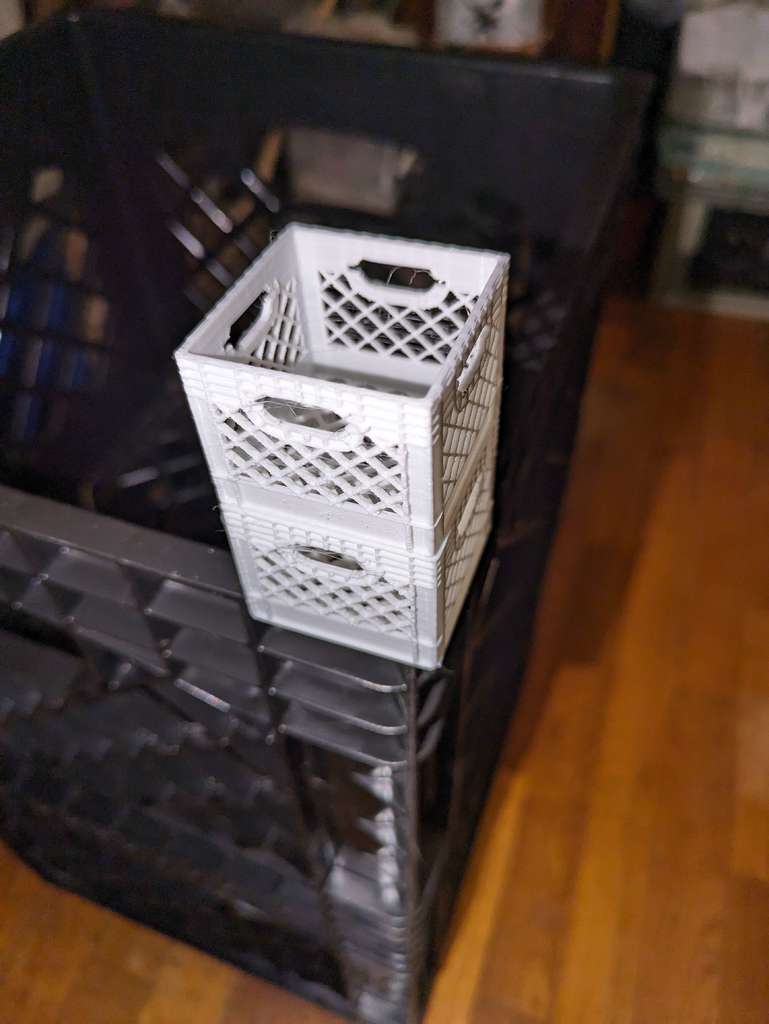 Gridfinity Milk Crate