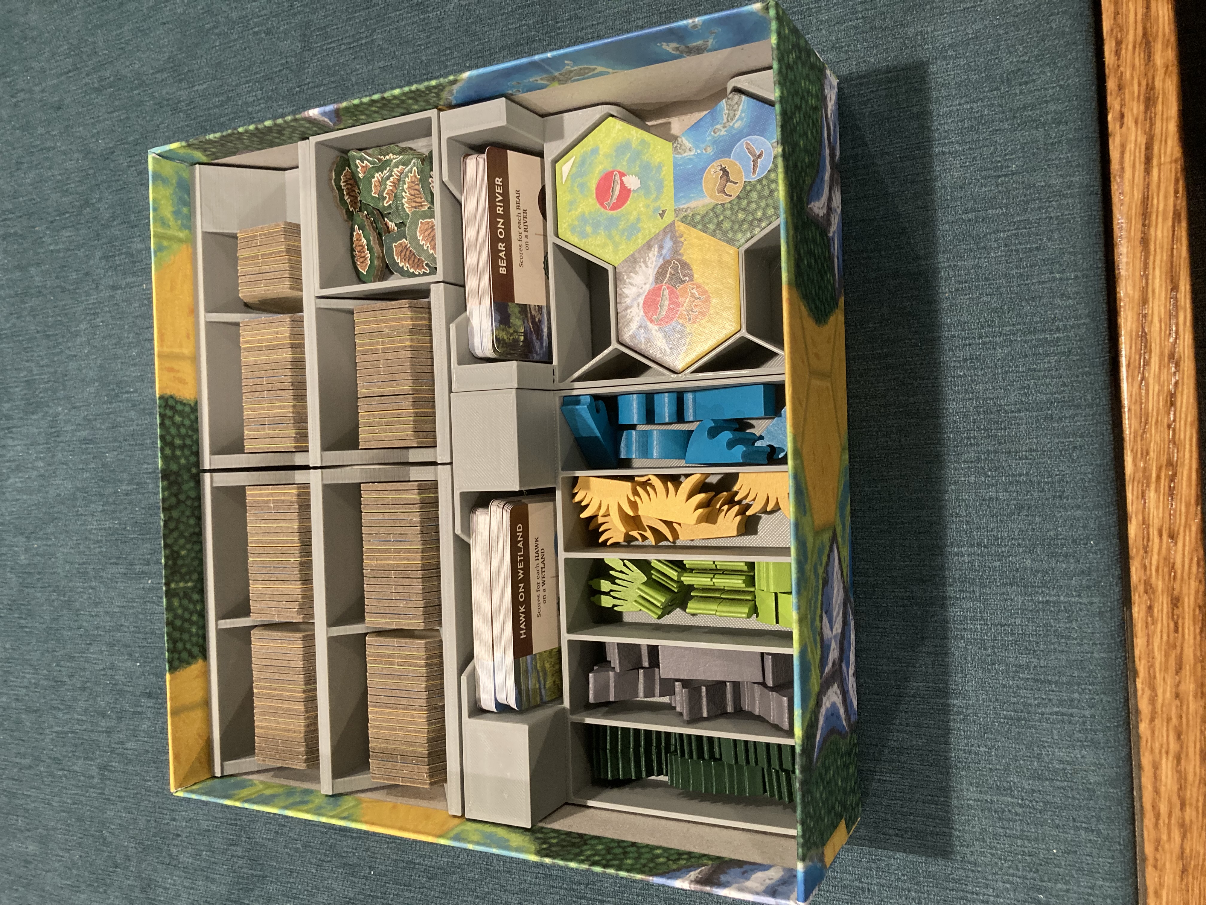 Cascadia + Landmarks Insert (Fits sleeved cards)