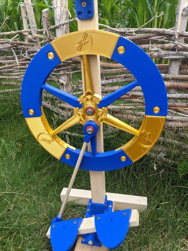 DIY Spinning Wheel (Irish Tension) Easy Build
