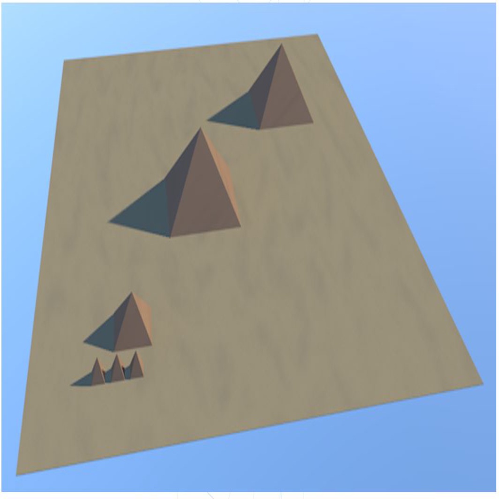 E3D+VET exercise: Pyramids
