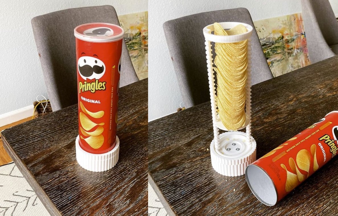 Pringles Dispenser, Twist Activated