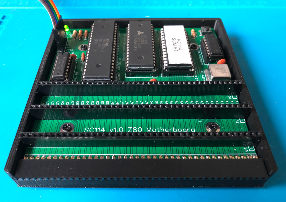 SC114 Z80 Motherboard case/stand/tray