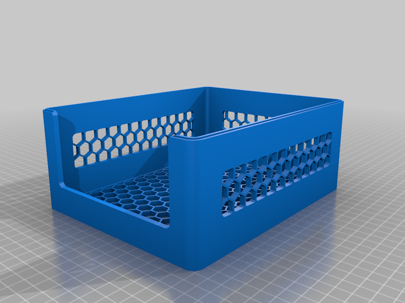 Stackable Storage Caddies with Honeycombs (+Customizer)