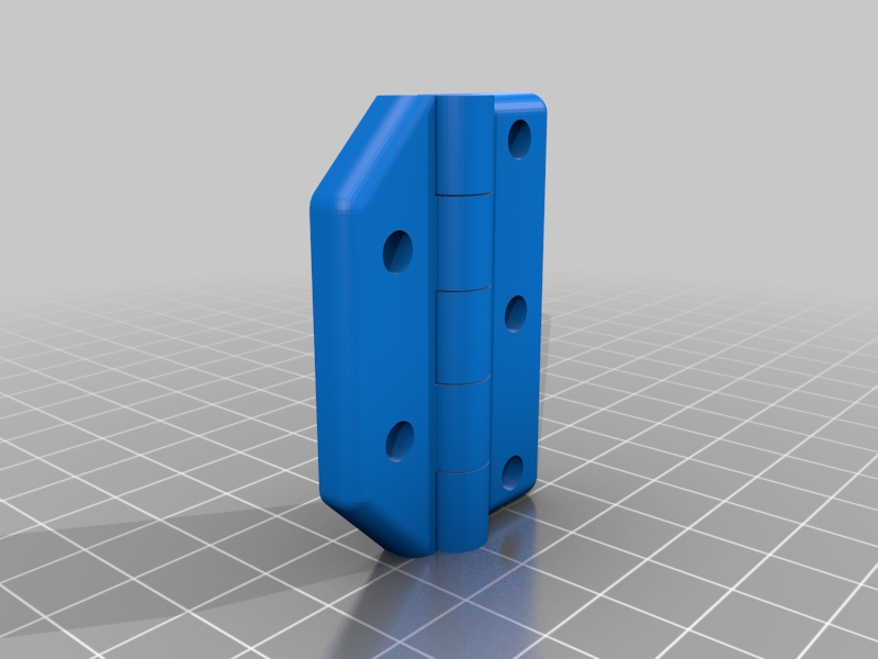 Simple Print in Place Hinge - No Supports