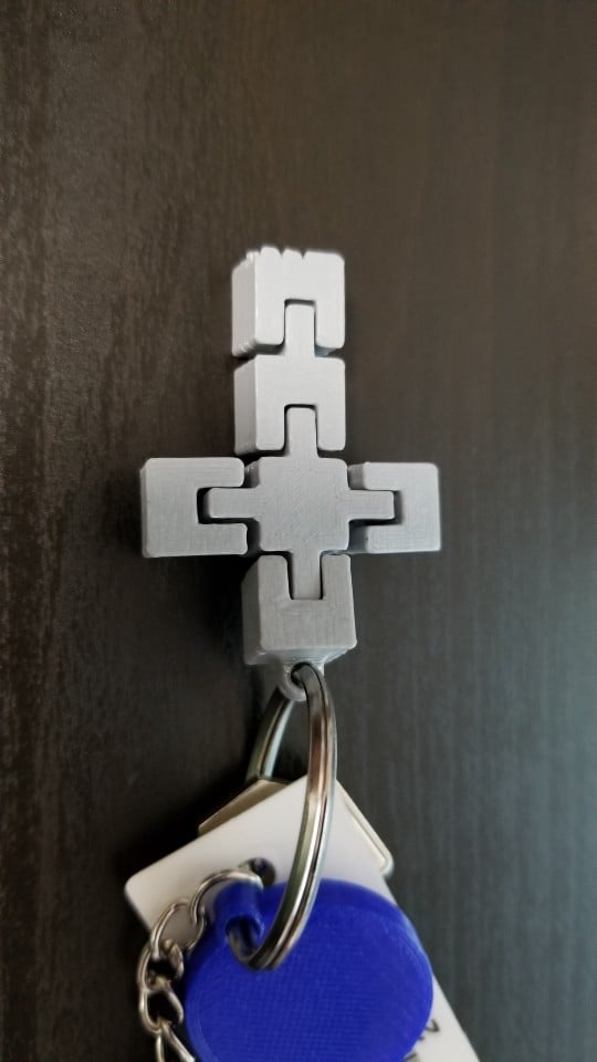 Cross Key Chain