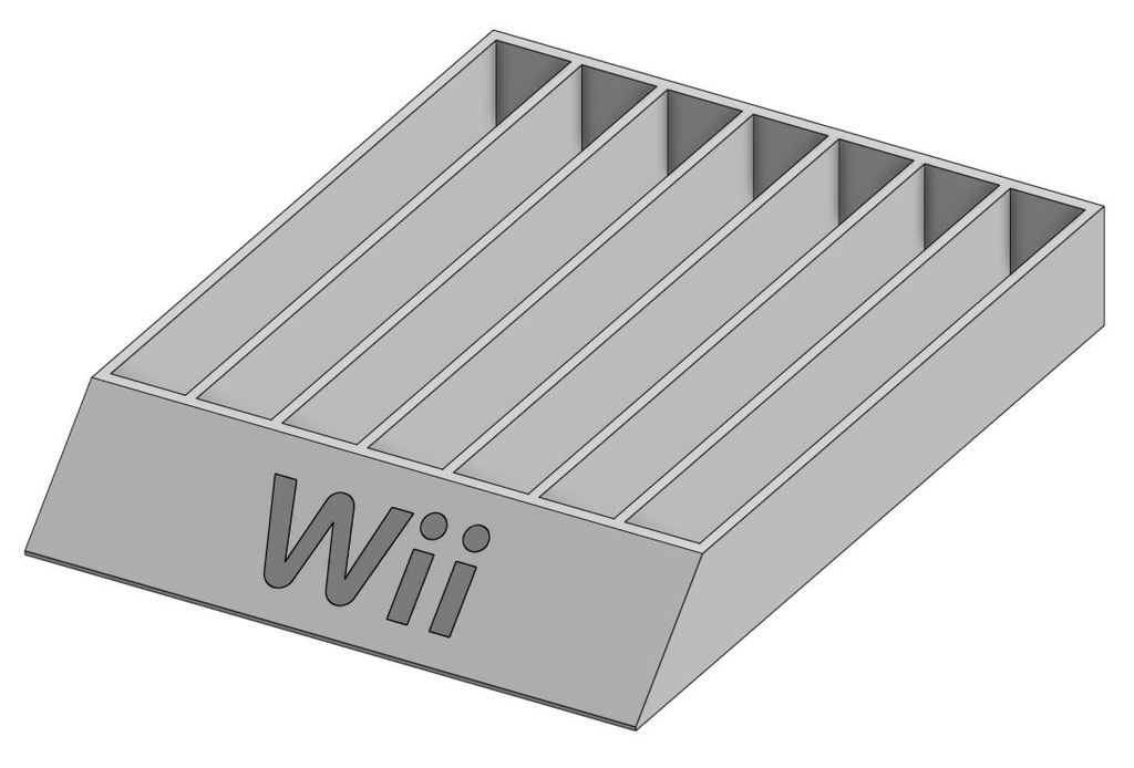 Wii Game Case Holder