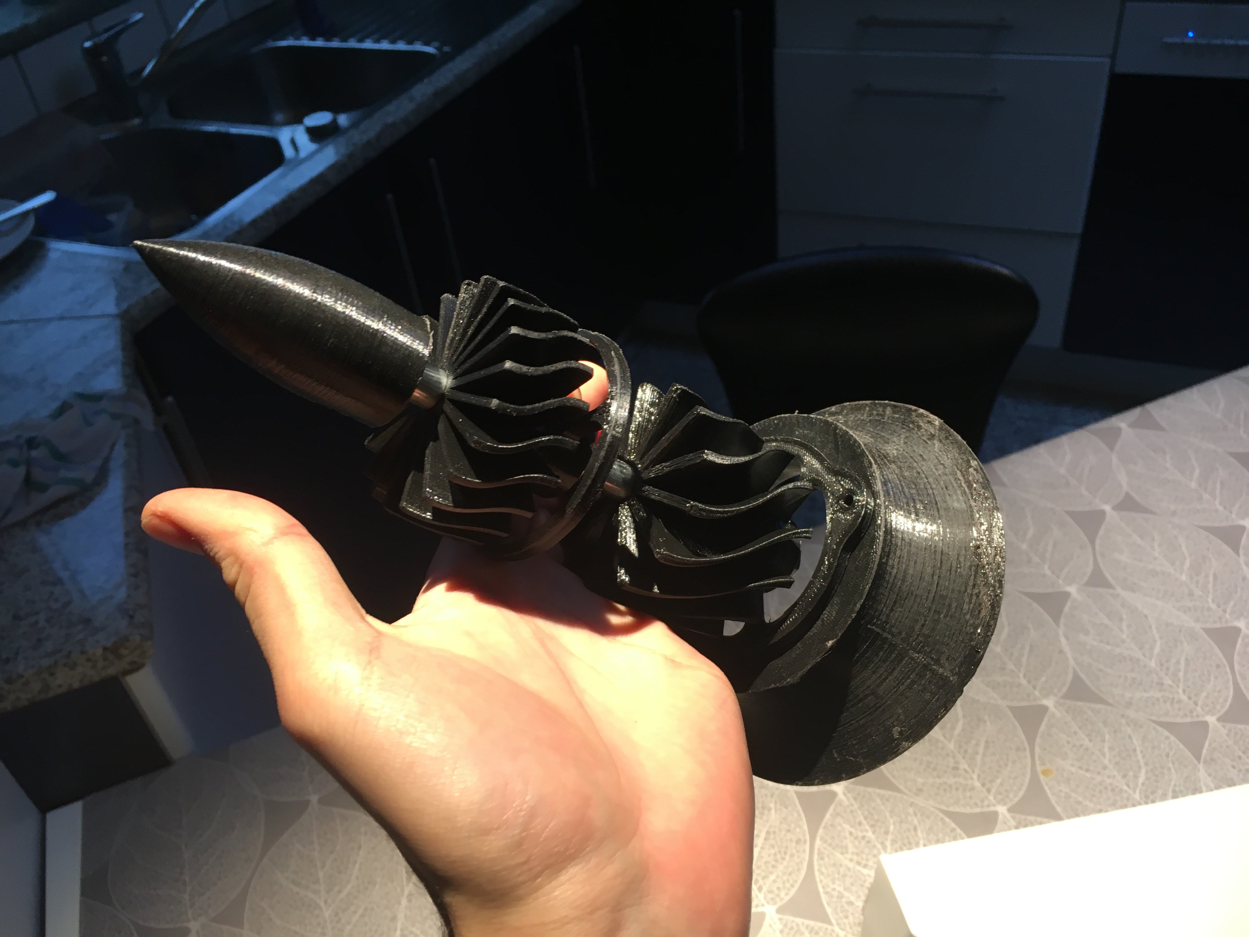 Jet engine scale model - in progress